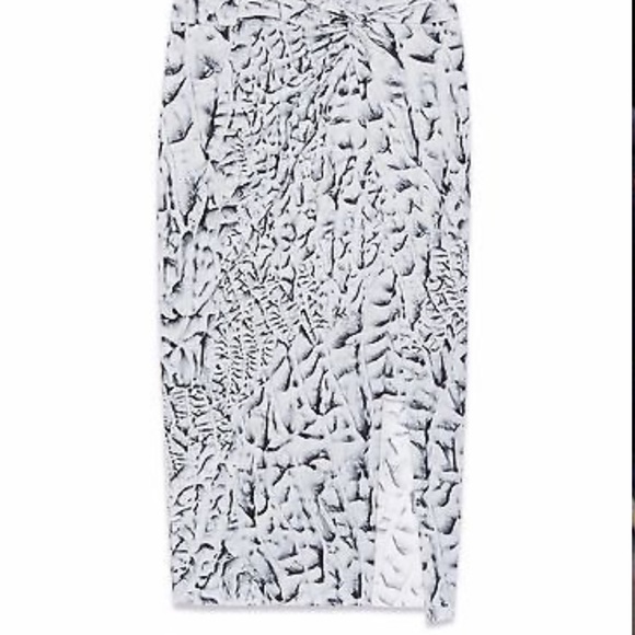 Helmut lang Small midi print skirt - Picture 2 of 3